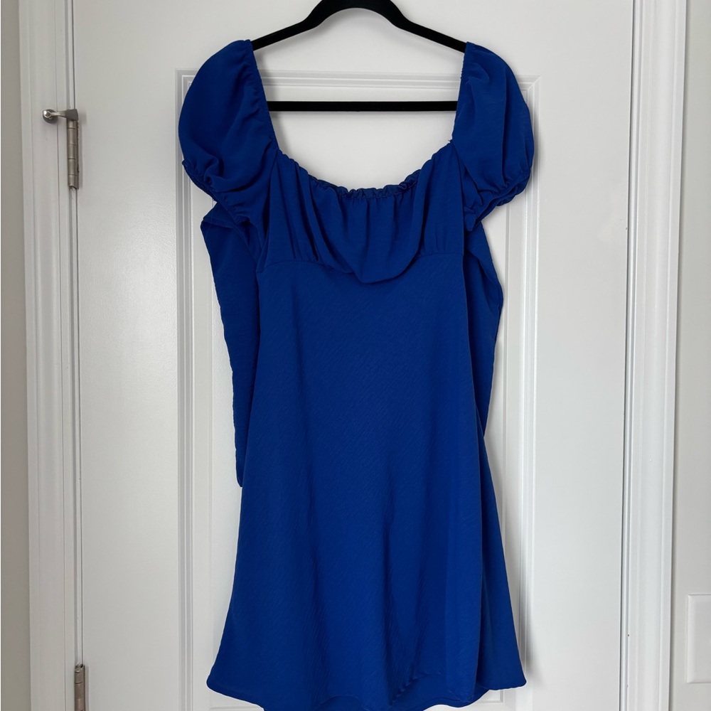 Altar'd State Royal Blue Mini Dress